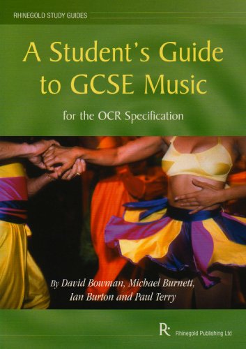 Beispielbild fr A Student's Guide to GCSE Music (OCR Specification) (Rhinegold Study Guides) zum Verkauf von MusicMagpie