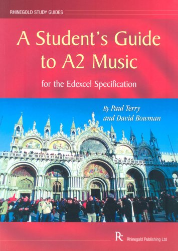 Imagen de archivo de A Student's Guide to A2 Music: For the Edexcel Specification (Rhinegold Study Guides S.) a la venta por WorldofBooks