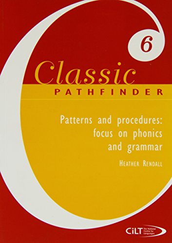 Stock image for Patterns and Procedures: Focus on Phonics and Grammar for sale by WorldofBooks