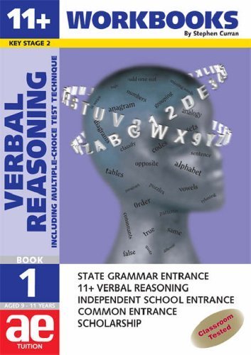 9781904257202: 11+ Verbal Reasoning Workbook : Including Multiple Choice Test Technique