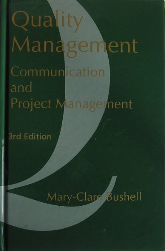 QUALITY MANAGEMENT communication and project management