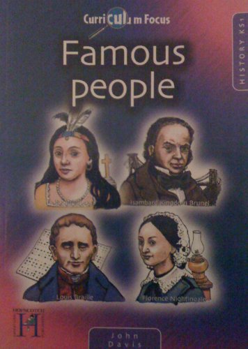 Stock image for Curriculum Focus - Famous People KS1 for sale by WorldofBooks