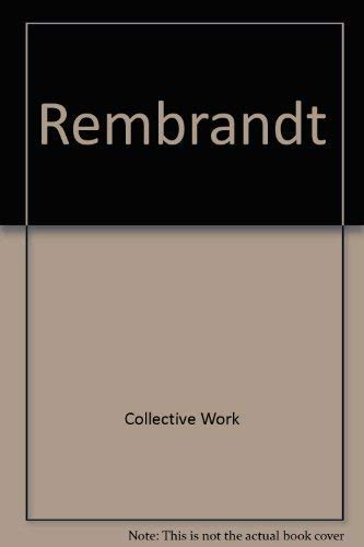 Imagen de archivo de Rembrant: A Journey of the Mind a la venta por HPB-Ruby