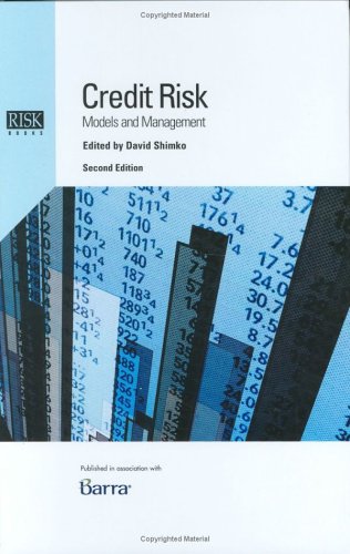 Stock image for CREDIT RISK:MODELS AND MANAGEMENT for sale by Moe's Books
