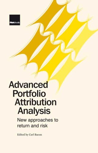 Beispielbild fr Advanced Portfolio Attribution Analysis zum Verkauf von Trendbee UG (haftungsbeschrnkt)