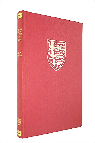 Beispielbild fr A History of the County of Wiltshire zum Verkauf von Blackwell's