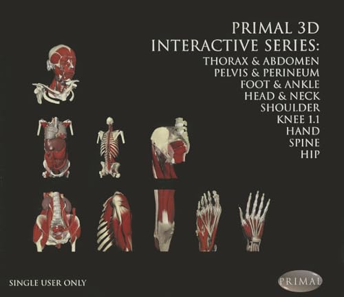 Beispielbild fr Primal 3D Interactive Series: Complete Human Anatomy (9 Volume Set) zum Verkauf von HPB-Red