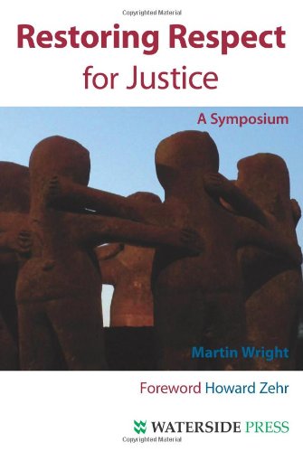 Imagen de archivo de Restoring Respect for Justice: A Symposium a la venta por Phatpocket Limited