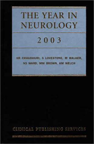 Beispielbild fr THE YEAR IN NEUROLOGY 2003 (HB 2003) zum Verkauf von Kanic Books