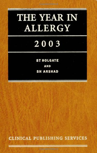 Stock image for The Year in Allergy 2003 for sale by medimops
