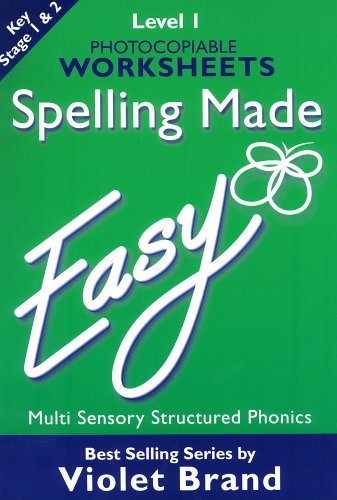 9781904421054: Level 1 Photocopiable Worksheets (Spelling Made Easy)