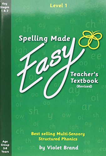 Beispielbild fr Spelling Made Easy Revised A4 Text Book Level 1 zum Verkauf von AwesomeBooks