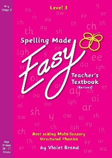 Beispielbild fr Spelling Made Easy Revised A4 Text Book Level 3: Teacher Textbook Revised zum Verkauf von WorldofBooks