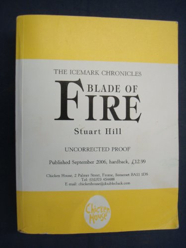 Beispielbild fr Blade of Fire (Chronicles of Icemark) (Icemark Chronicles): 2 zum Verkauf von WorldofBooks