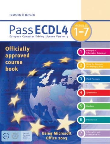 Stock image for Pass ECDL 4 : Officially Approved Course Book for OfficeXP for sale by Better World Books