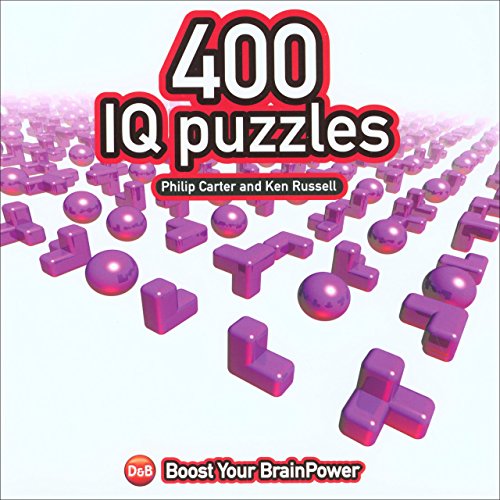 Imagen de archivo de 400 IQ Puzzles a la venta por ThriftBooks-Dallas