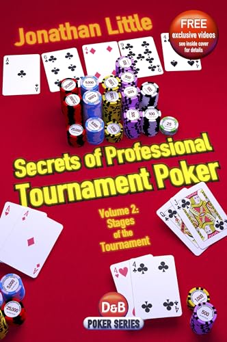 Beispielbild fr Secrets of Professional Tournament Poker: v. 2 (D&B Poker): Stages of the Tournament zum Verkauf von WorldofBooks