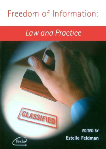 Stock image for Freedom of Information : Law and Practice for sale by Better World Books Ltd