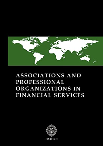 Stock image for Associations and Professional Organizations in Financial Services for sale by Books Puddle