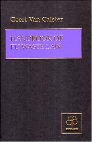 Stock image for Handbook of Eu Waste Law for sale by Books Puddle