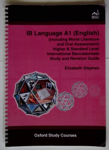 Beispielbild fr IB English A1 Standard and Higher Level (OSC IB Revision Guides for the International Baccalaureate Diploma) zum Verkauf von Phatpocket Limited