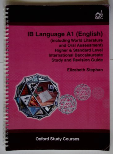 9781904534402: IB English A1 Standard and Higher Level (OSC IB Revision Guides for the International Baccalaureate Diploma)