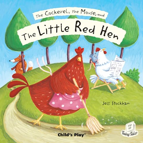 Beispielbild fr The Cockerel, the Mouse and the Little Red Hen (Flip-Up Fairy Tales) zum Verkauf von WorldofBooks