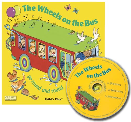 9781904550662: The Wheels on the Bus go Round and Round (Classic Books with Holes 8x8 with CD)