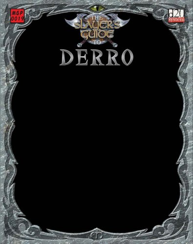 Stock image for The Slayer's Guide To Derro for sale by HPB-Diamond