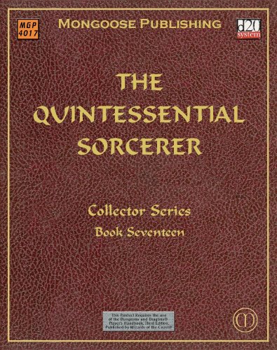 Imagen de archivo de Quintessential Sorcerer, The (Quintessential Collector Series (d20)) a la venta por Noble Knight Games