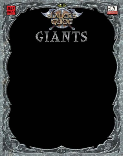 Stock image for Slayer's Guide to Giants, The (Slayer's Guides (d20)) for sale by Noble Knight Games