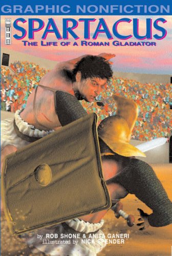 Stock image for Spartacus: The Life of a Roman Gladiator (Graphic Non-fiction) for sale by Brit Books