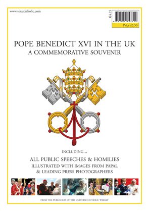 Imagen de archivo de Pope Benedict in the UK a Commemorative & Souvenir (One-off) a la venta por WorldofBooks