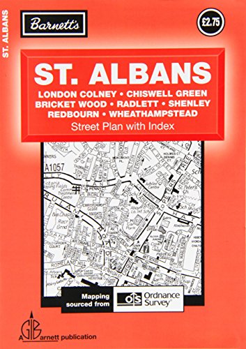 Beispielbild fr St Albans Street Plan zum Verkauf von WorldofBooks