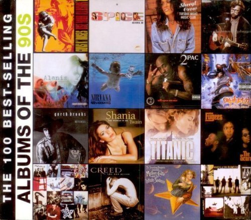 Stock image for 100 Best-Selling Albums of the 90s for sale by MusicMagpie