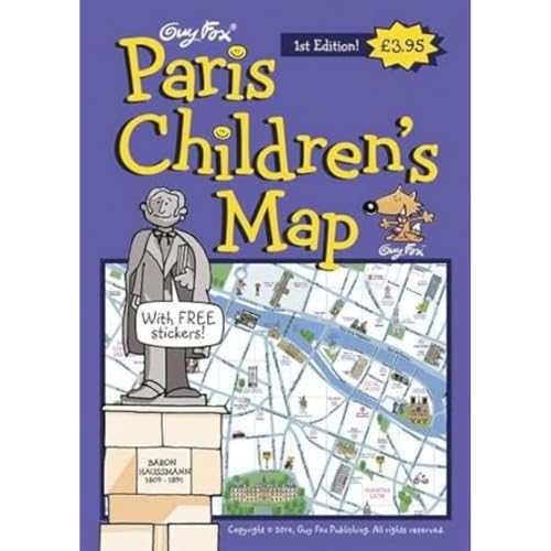 Imagen de archivo de Guy Fox Paris Childrens Map a la venta por Brit Books