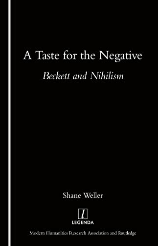 Imagen de archivo de A Taste for the Negative a la venta por Blackwell's
