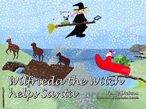 Beispielbild fr Wilfrieda the Witch Helps Santa zum Verkauf von AwesomeBooks