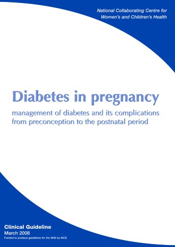 Beispielbild fr Diabetes in Pregnancy: Management of Diabetes and Its Complications from Pre-Conception to the Postnatal Period zum Verkauf von Anybook.com