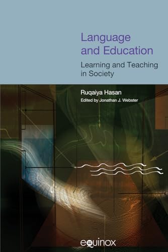 Stock image for Language and Education: Learning and Teaching in Society for sale by Chiron Media