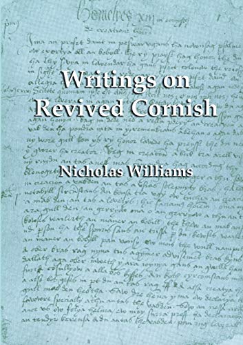 Beispielbild fr Writings on Revived Cornish zum Verkauf von Merandja Books