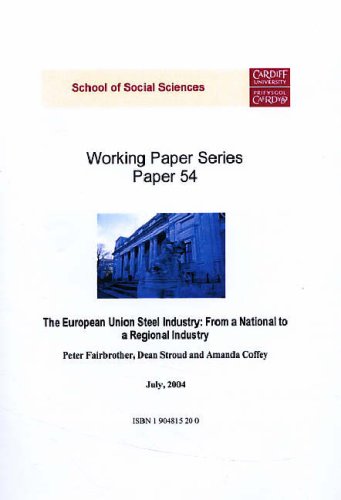 The European Union Steel Industry: From a National to a Regional Industry (Working Paper Series) (9781904815204) by Peter Fairbrother