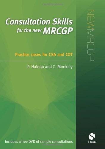 Beispielbild fr Consultation Skills for the New MRCGP: Practice Cases for CSA and COT (plus DVD) zum Verkauf von WorldofBooks