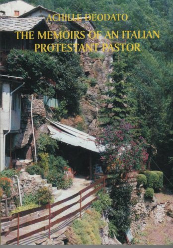 Stock image for The Memoirs of an Italian Protestant Pastor : The Things That Are Behind for sale by Better World Books Ltd