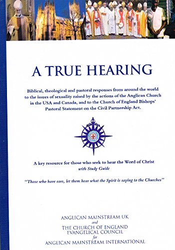 Imagen de archivo de A True Hearing a la venta por Zubal-Books, Since 1961