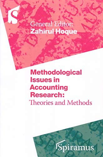 Stock image for Methodological Issues in Accounting Research: Theories and Methods for sale by Phatpocket Limited