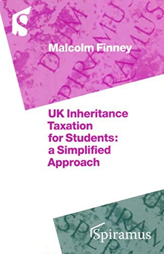Imagen de archivo de Inheritance Tax for Students: A Simplified Approach a la venta por AwesomeBooks