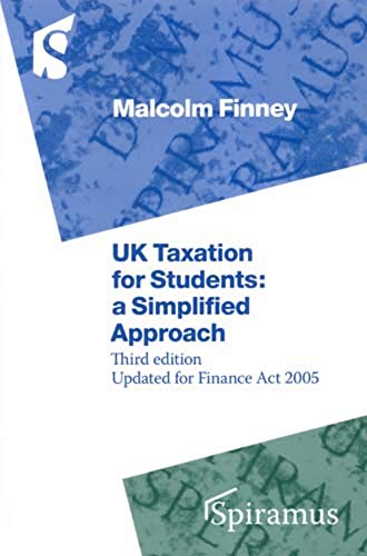 Imagen de archivo de UK Taxation for Students : A Simplified Approach a la venta por Better World Books Ltd