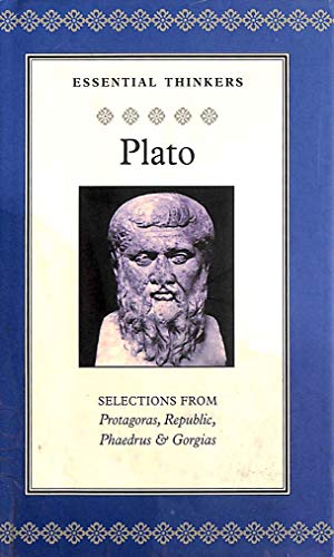 Stock image for Plato. Selections from Protagoras", "Republic", "Phaedrus" and "Gorgias". The Collector's Library of Essential Thinkers for sale by SAVERY BOOKS