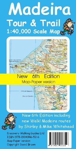 9781904946526: Madeira Tour and Trail Map -paper Version (Tour & Trail Maps)